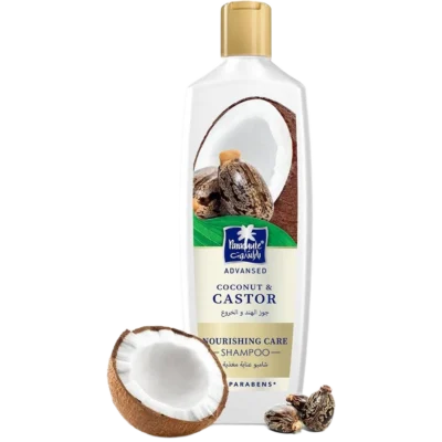 parachute coconut and castor shampoo 340ml