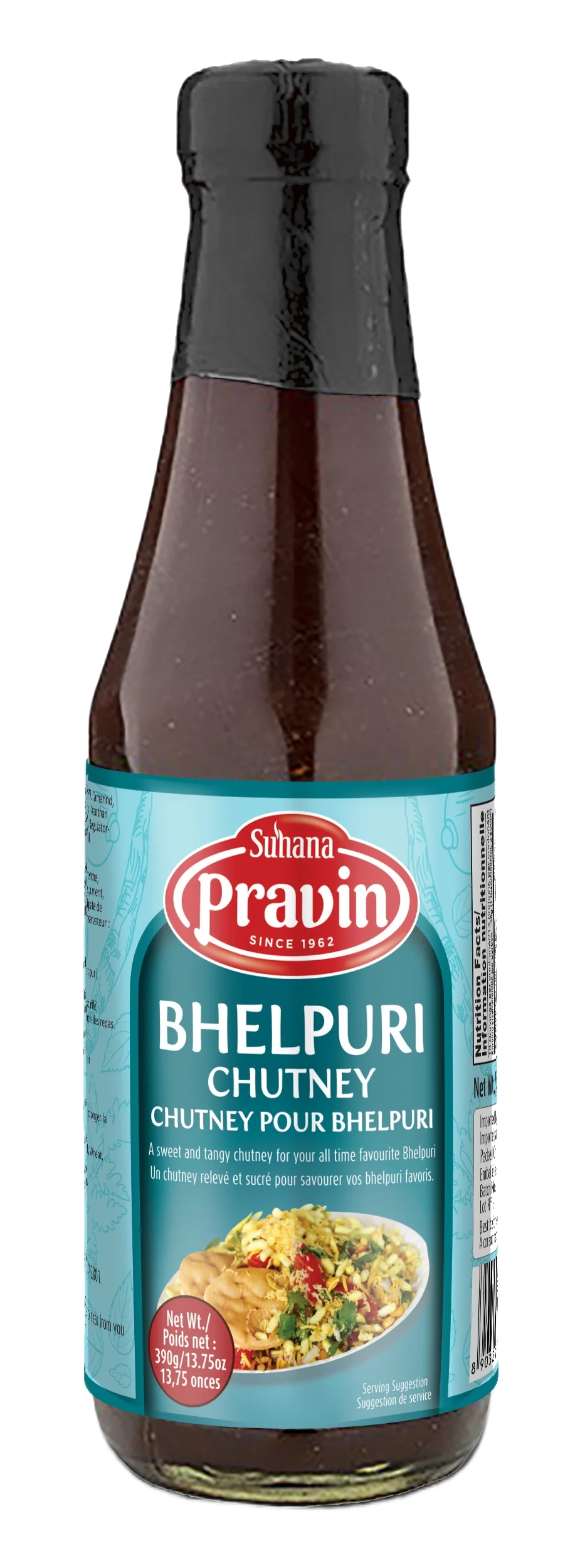 pravin bhelpuri chutney 390gm