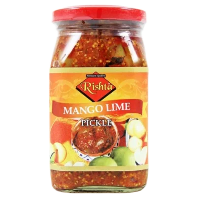 rishta mango lime pickle 400gm