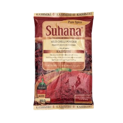 suhana mild chilli powder kashmiri 100 gm