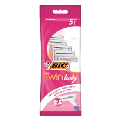 bic twin lady disposable razors 5pcs