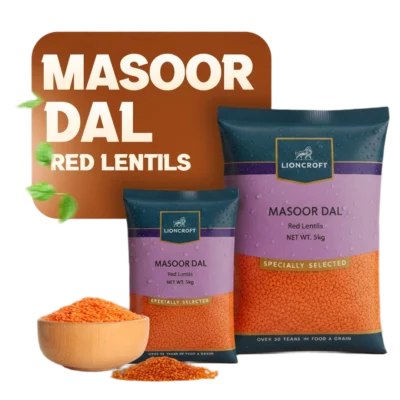 lioncroft red split (masoor) 2kg