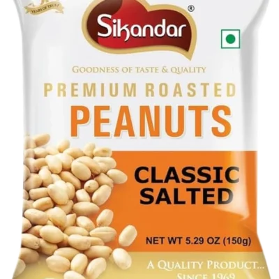 sikandar roasted peanuts 150gm