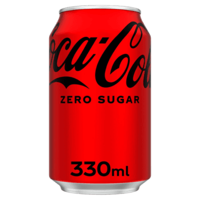 coca cola zero sugar can 330ml