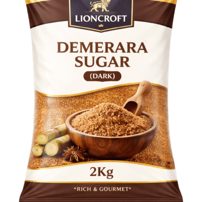 lioncroft demerara sugar (dark) 2kg