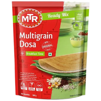 mtr instant multigrain dosa mix 500gm