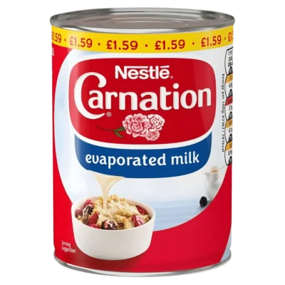 nestle carnation evaporated milk 410gm